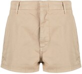 Thumbnail for your product : Dondup Cotton Mid-Rise Shorts