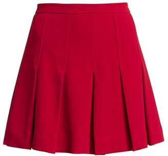 RED Valentino Pleated Mini Skirt