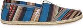 Thumbnail for your product : Toms Blue Vintage Stripe Men's Classics