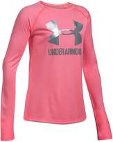 Thumbnail for your product : Under Armour Girls' Big Logo Tee