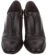 Thumbnail for your product : Reed Krakoff Leather Round-Toe Booties