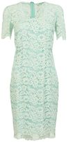 Thumbnail for your product : Blumarine Square Neck Lace Dress