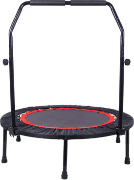 Ceballos 40 Inch Mini Exercise Trampoline For Adults Or Kids Indoor Fitness Rebounder Trampoline With Safety Pad Max. Load 300LBS