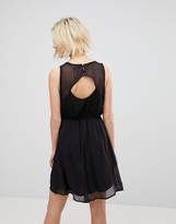Thumbnail for your product : Vero Moda Skater Dress With Lace Keyhole