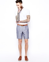 Thumbnail for your product : ASOS Slim Fit Shorts In Linen
