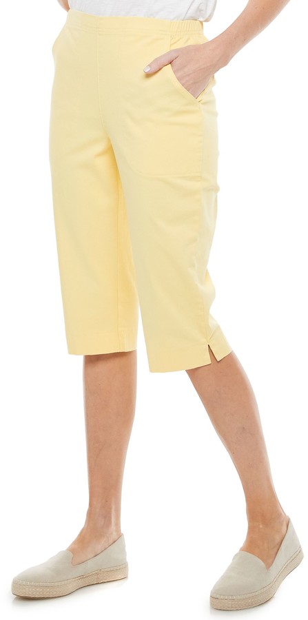 kohl's croft and barrow capris