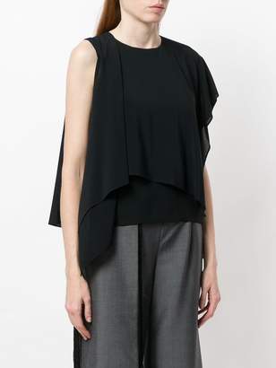 Chalayan one shoulder blouse