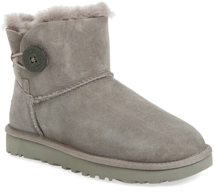 ugg mini grey boots