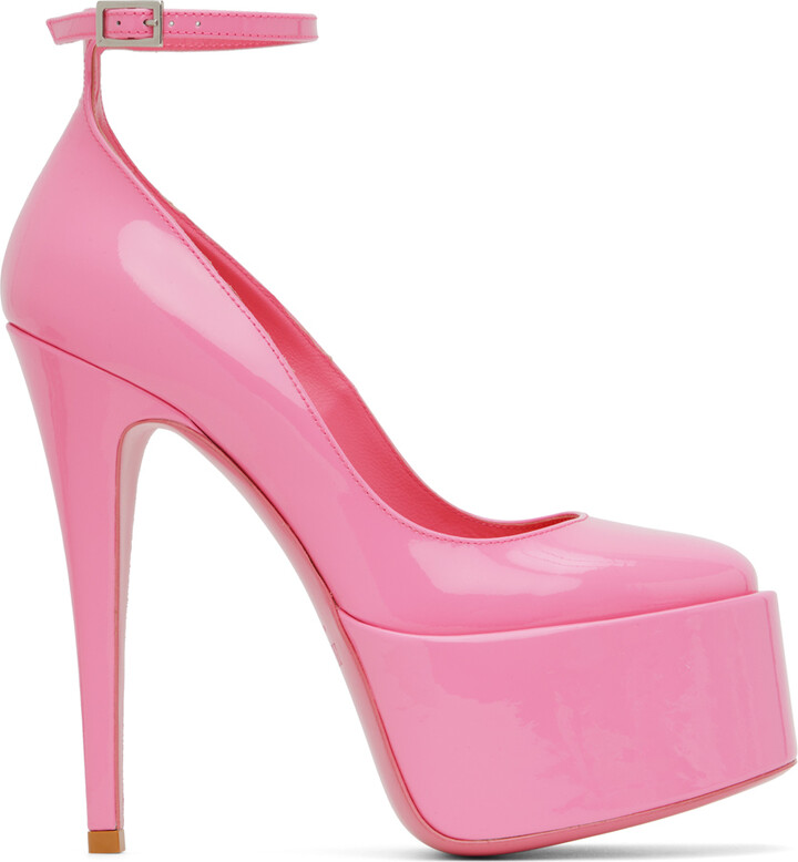 Paris Texas Pink Nancy Platform Heels - ShopStyle
