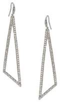 Thumbnail for your product : ABS by Allen Schwartz Pavé Triangle Drop Earrings