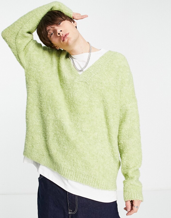 green sweater asos
