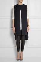 Thumbnail for your product : Victoria Beckham Boiled wool and wool-blend gabardine vest