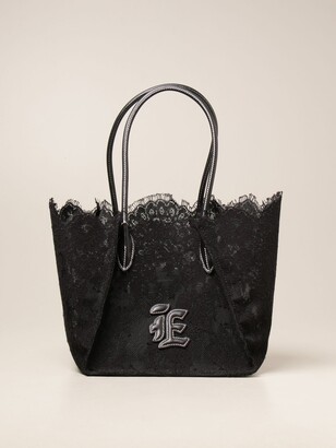 Ermanno Scervino Tote Bags Shopper Bag In Lace