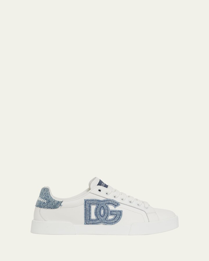 Dolce & Gabbana Bicolor Low-Top Sneakers