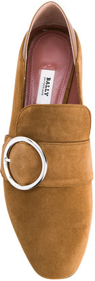 Bally buckle loafers