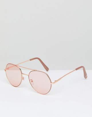 Bershka Aviator Sunglasses - ShopStyle