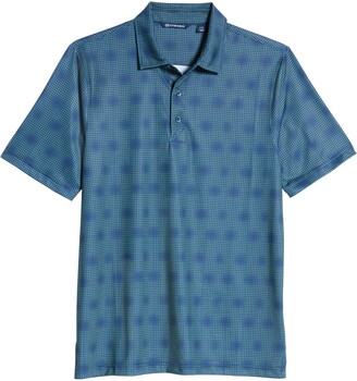 Cutter & Buck Pike Classic Fit Geo Grid Performance Polo