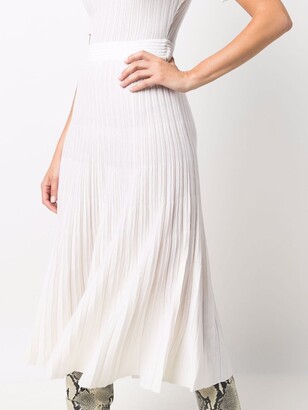 P.A.R.O.S.H. Pleated Knitted Dress