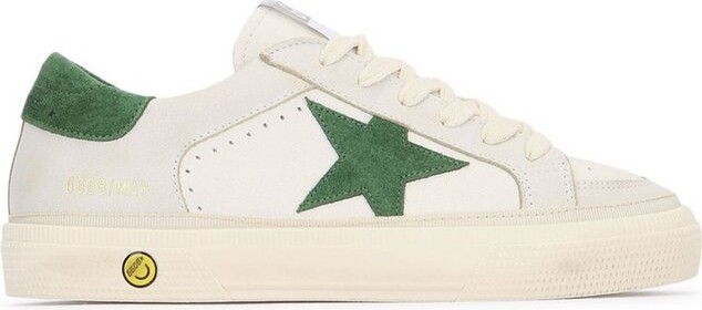 Golden Goose Kids Round-Toe Lace-Up Sneakers