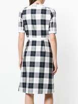 Thumbnail for your product : Thom Browne plaid straight dress