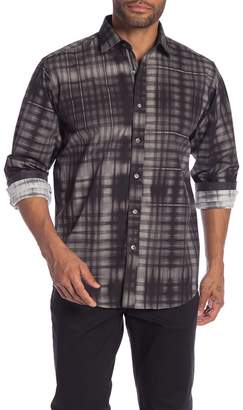 Bugatchi Patterned Long Sleeve Classic Fit Shirt