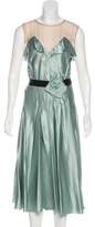 Thumbnail for your product : Lanvin Silk Midi Dress