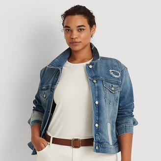 ralph lauren patchwork denim jacket