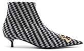 Thumbnail for your product : Balenciaga Houndstooth Bb Ankle Boots - Womens - Black White