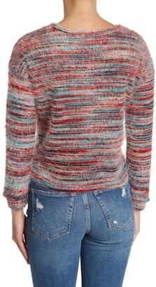 Love by Design Multi Eyelash Knit Scoop Neck Sweater