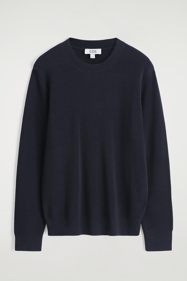 Cotton Crew-Neck Sweater