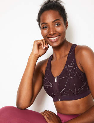 Marks and Spencer Extra High Impact Non-Padded Sports Bra A-F