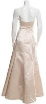 Thumbnail for your product : Vera Wang Strapless Satin Gown