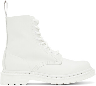 Dr. Martens White 1460 Pascal Boots
