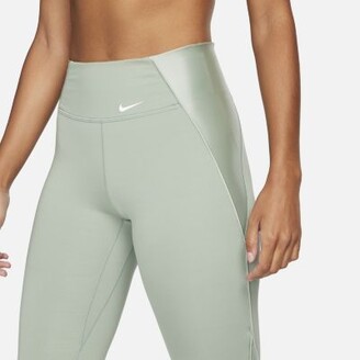 Nike Dri-Fit One Women's Legging Green White