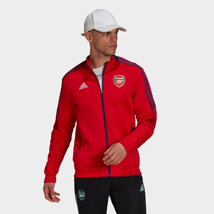 adidas Men's Arsenal Tiro Anthem Soccer Jacket - ShopStyle Outerwear