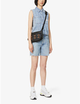 Thumbnail for your product : Calvin Klein Archive sleeveless branded denim shirt