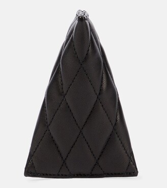 Saint Laurent Quilted leather pouch