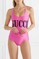 Thumbnail for your product : Gucci Printed Swimsuit - Bubblegum