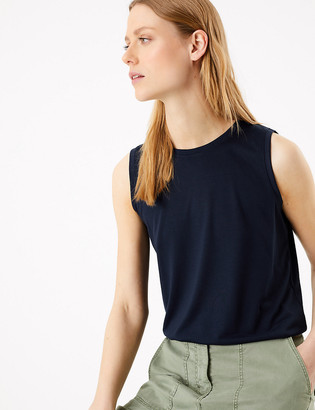 Marks and Spencer Relaxed Sleeveless Tank Top