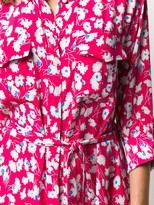 Thumbnail for your product : Equipment Major Maxi belted shirt dress