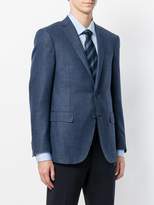 Thumbnail for your product : Corneliani woven single breasted blazer