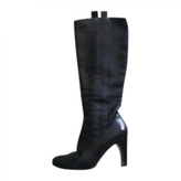 Thumbnail for your product : Santoni Black Leather Boots