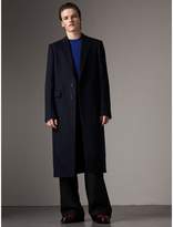 Thumbnail for your product : Burberry Tartan-lined Cashmere Twill Topcoat