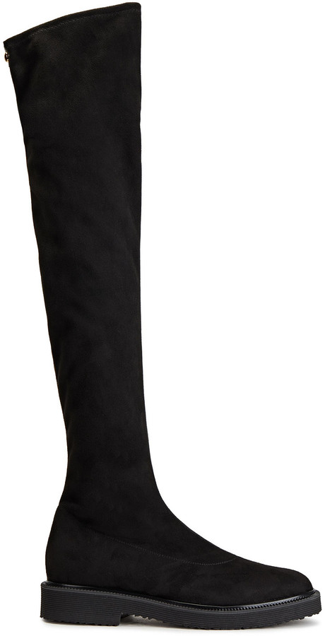 Giuseppe Zanotti Hilary Stretch-suede Over-the-knee Boots - ShopStyle