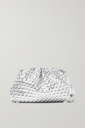 bottega silver pouch