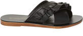 Thumbnail for your product : Saks Fifth Avenue Ruffle Slide Leather Sandal