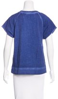 Thumbnail for your product : Sandro Oversize Short Sleeve Sweatshirt