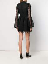 Thumbnail for your product : Giamba floral lace mini dress