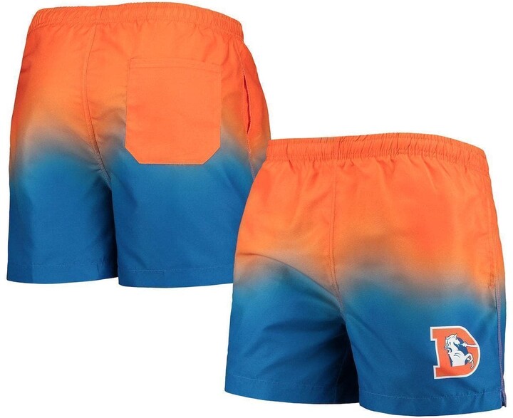 Men's FOCO Royal Denver Broncos Retro DipDye Swim Shorts ShopStyle