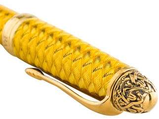Faberge Limited Edition Yellow Coronation Rollerball Pen